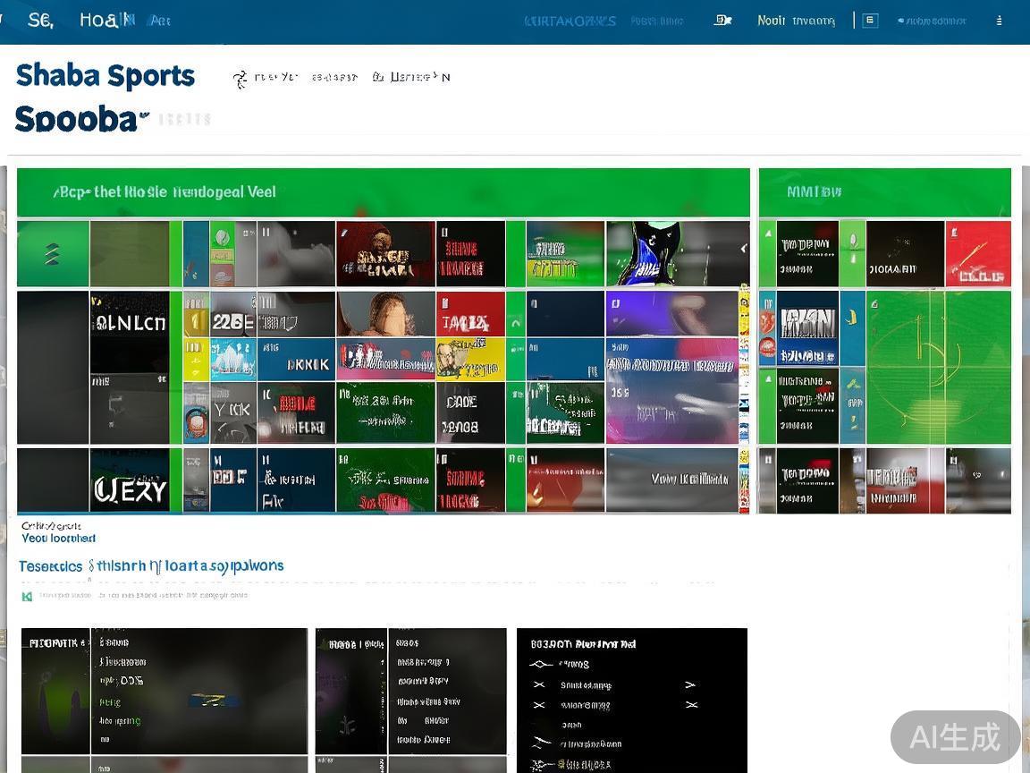 揭秘沙巴体育网址中的丰富内容与精彩玩法全面介绍