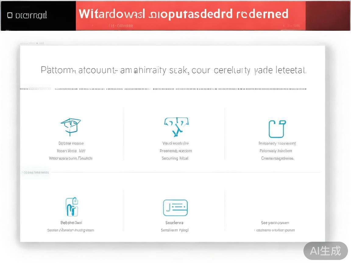 平台账户异常或安全风险。例如，重复多次提现申请、异
